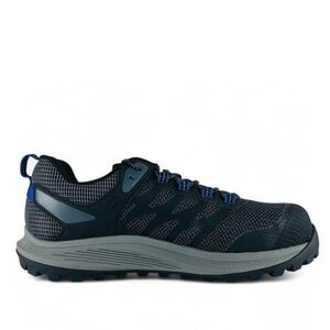 Merrell NEW Moab Nova 3 Safety carbon Toe Work Shoes Black Blue Mens Size 10.5